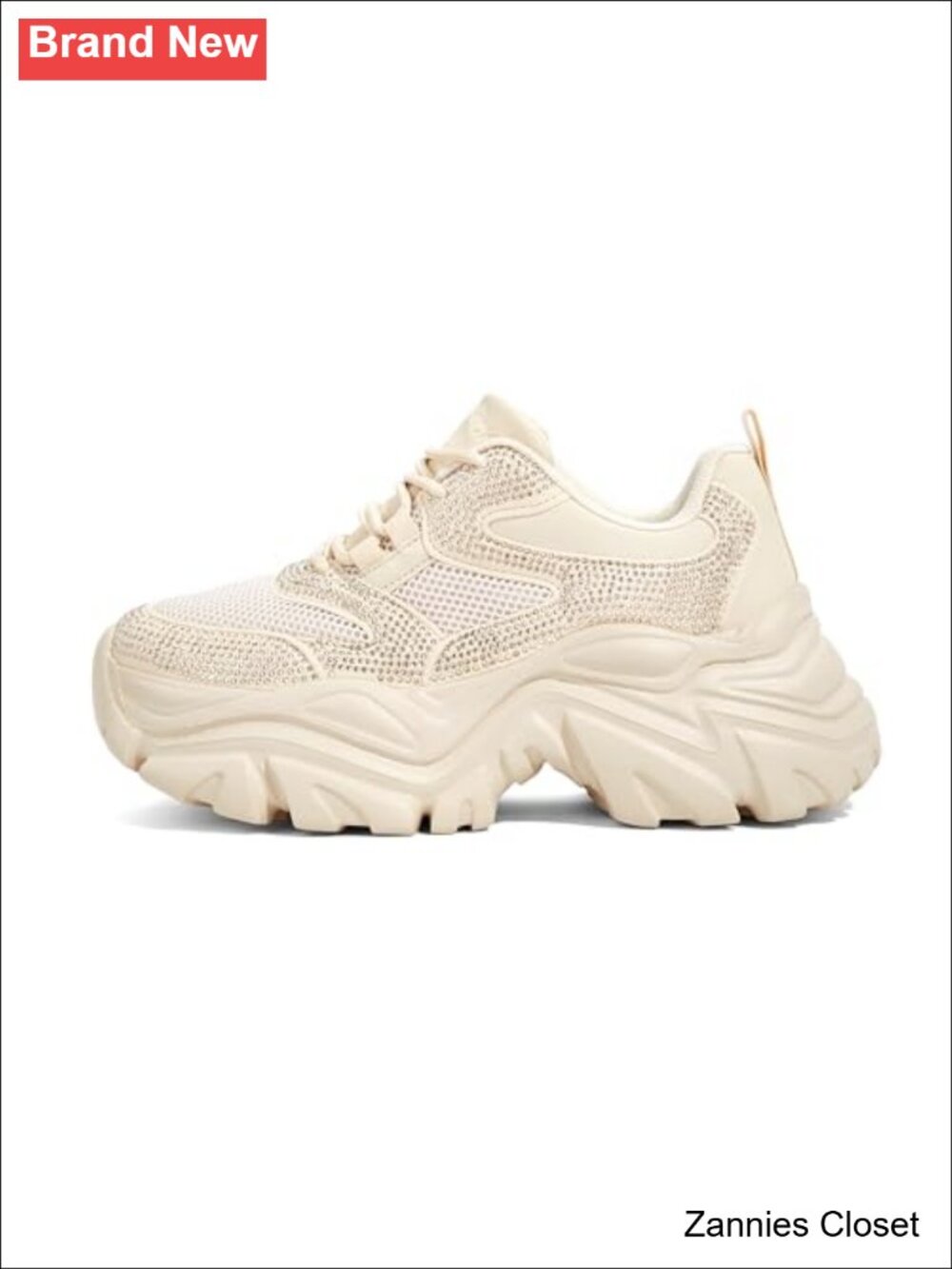✨ K KIP WOK Chunky Platform Sneakers Women Comfortable Wedge Walking Shoes